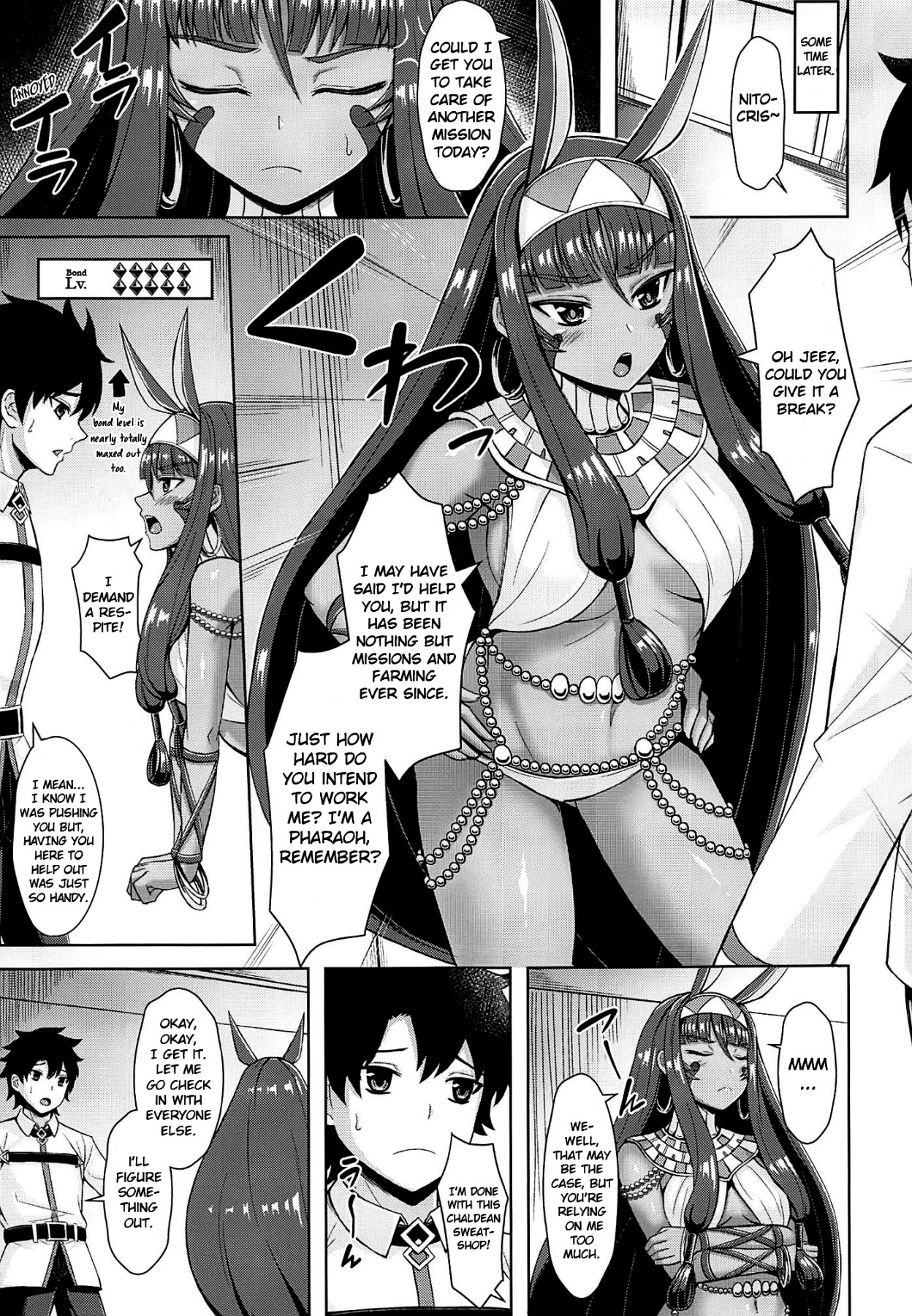 Hentai Manga Comic-Nitocris Wants To Relax-Read-5